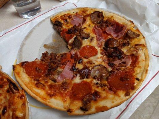 Meat lover's pizza