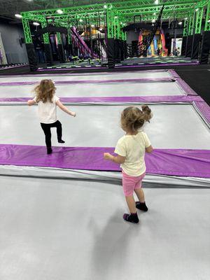 Trampolines!