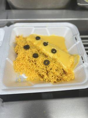 Chilada Combo! (Enchilada and Cheesarito combined)