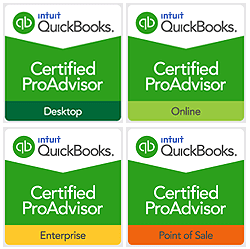 We are QuickBooks ProAdvisor Advanced certified for Online and Desktop version