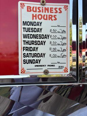 Business hours