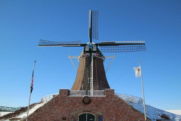 Big Dutch windmill