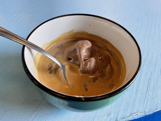 Chocolate Affogato