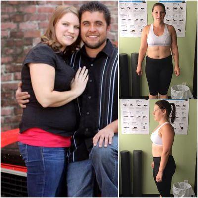 In 6 months Shannon lost 10lbs and 4.5 inches around her waist!