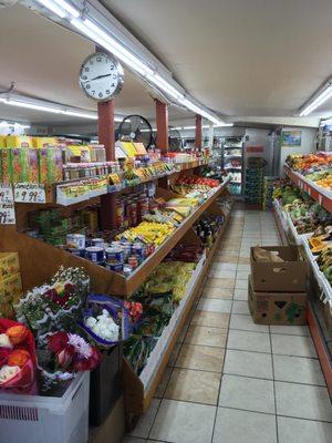 Aisle 1 of 2. The fruit & vegetables aisle.