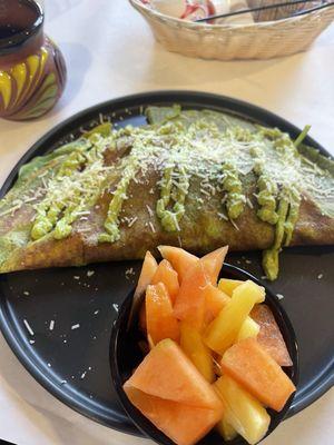 Veggie crepe