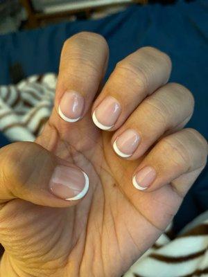 French gel manicure