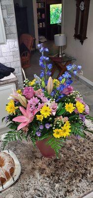 Another stunning creation by Bellevue Avenue Florists!