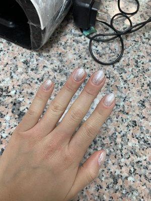 Sparkle Gel Manicure