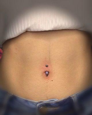 Fresh Belly PIERCING by ADRIEL ANGEL