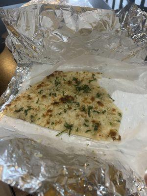 Garlic naan