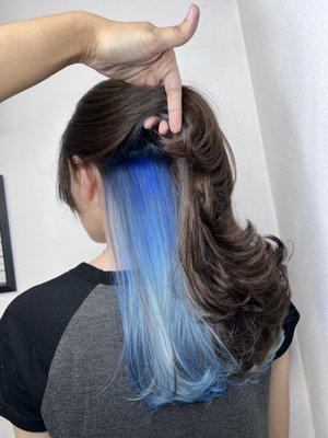 Hair coloring design