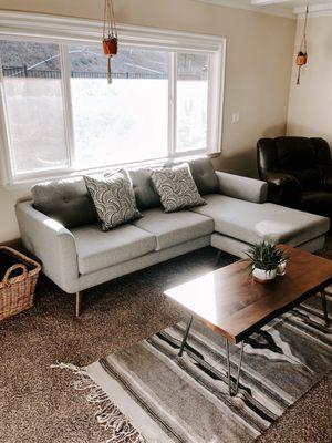 Purchased the couch and coffee table at Mars!