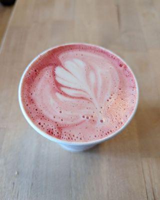 Beet latte