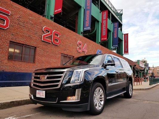 Pro Limo at Fenway Park in Boston