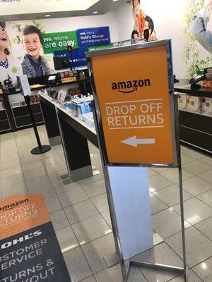 Amazon Returns line