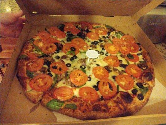 Veggie pizza