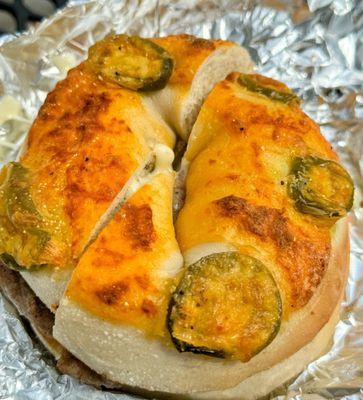 Breakfast Jalapeno Bagel