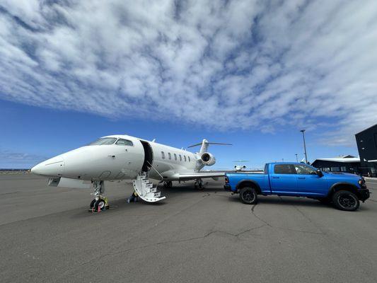 Level 1 Interior w/ Steam Clean on Challenger Private Jet