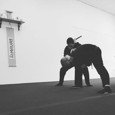 Working on some wrist locks.