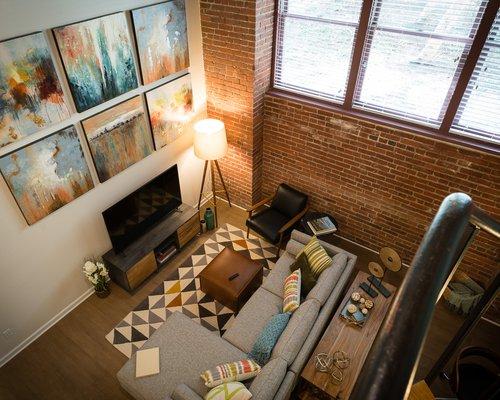 Some floor plans offer loft-style living!