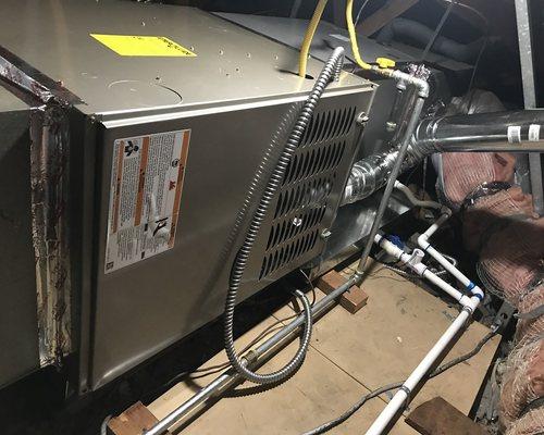 Furnace installation