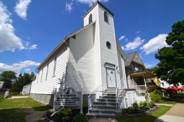 150 year old historic church with a working bell tower, orriginal woodwork, high ceilings and beautiful stain glass windows.