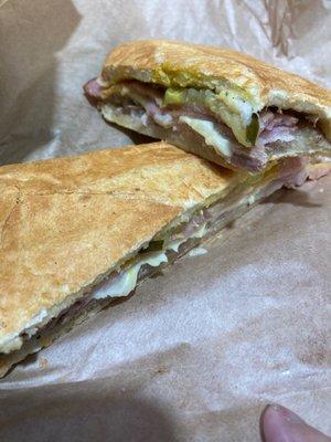 Delicious Cuban sandwich. Love their food and coffee