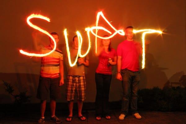 Sparklers!