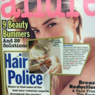 Marla Was Featured in Allure