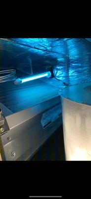 UV lights are great for bacteria ,germs and mold.