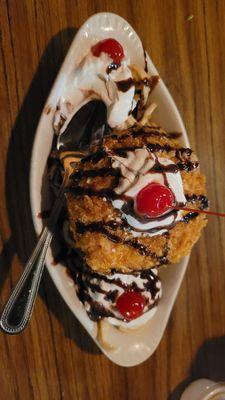 Fried ice cream