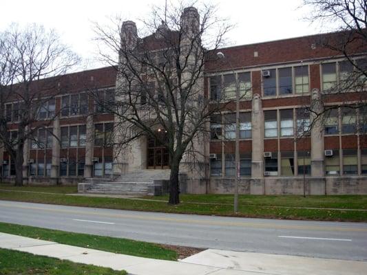 Located inside The Attractive Alternative (the former Bloomington High School and later the Bloomington Junior High School)