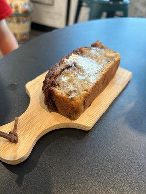 Banana Nutella Bread