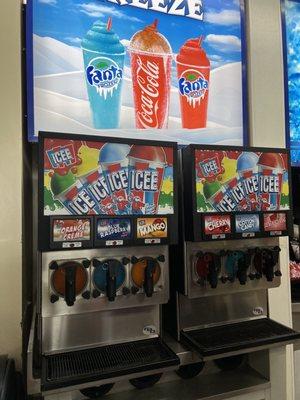 Yummy Icee's as a choice. Thursday 12/29/2022