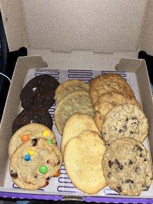 Different kinds of cookies