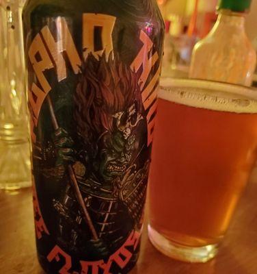 The Alpha King Pale Ale from 3 Floyd's Brewing.