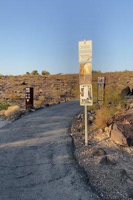 Entrance to Anthem East Trail