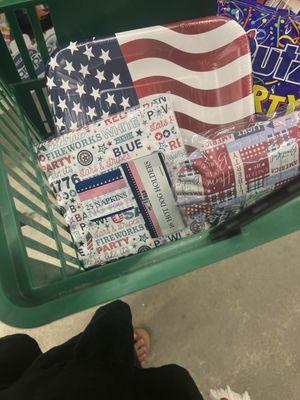 Supplies for July 4th