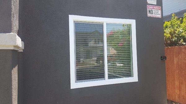 Retrofit Frame Window with LowE Glass