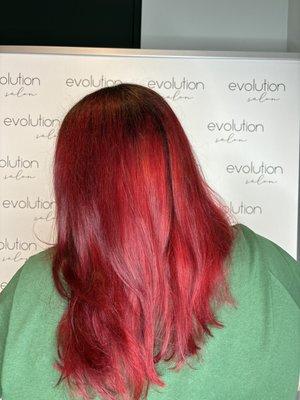 STUNNING red by Abigail