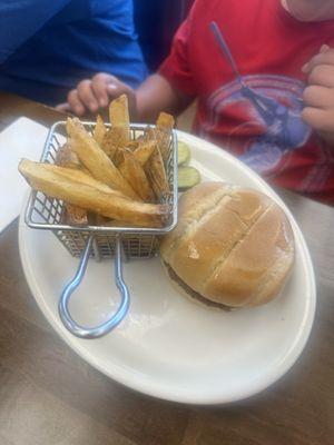 Kids burger