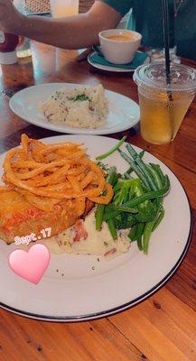 Delicious Meatloaf dinner!