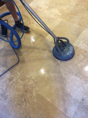 Tile cleaning