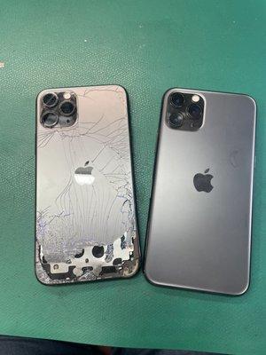 iPhone back glass repair