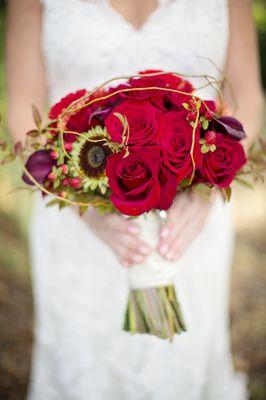 Shades of Red Bouquet