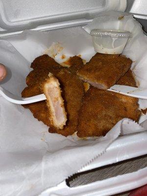 RAW Chicken Strips