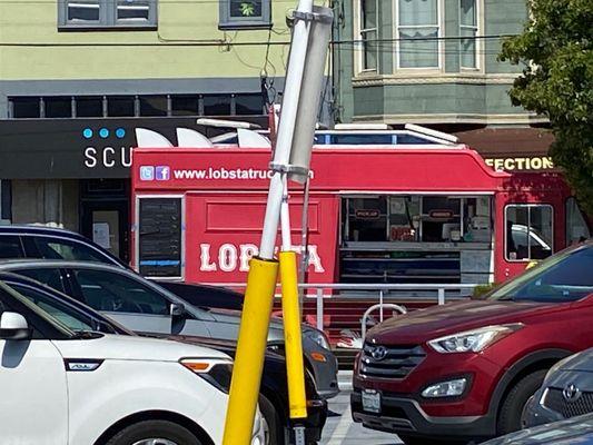 Lobsta Truck on Hyde and California on Friday afternoon.