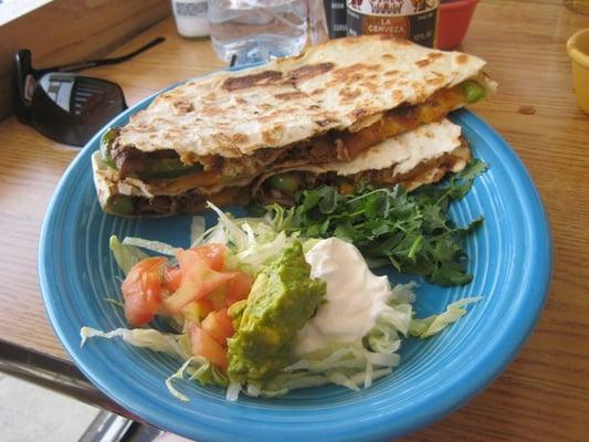 Beef Fajita Quesadilla