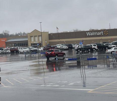 Walmart for all our trucking needs with room for big rigs to park